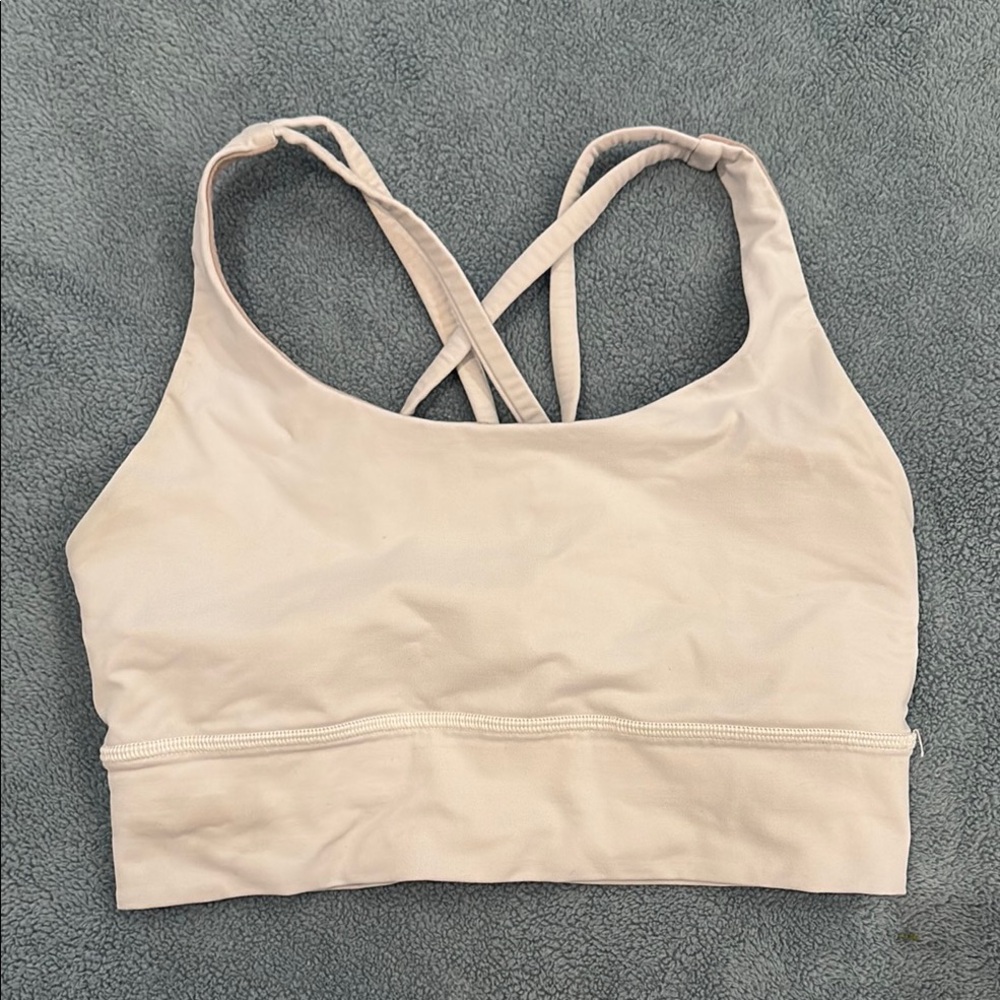 Lululemon White Sports Bra
